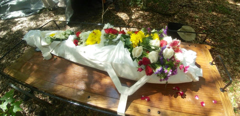 GREEN BURIAL SHROUDS